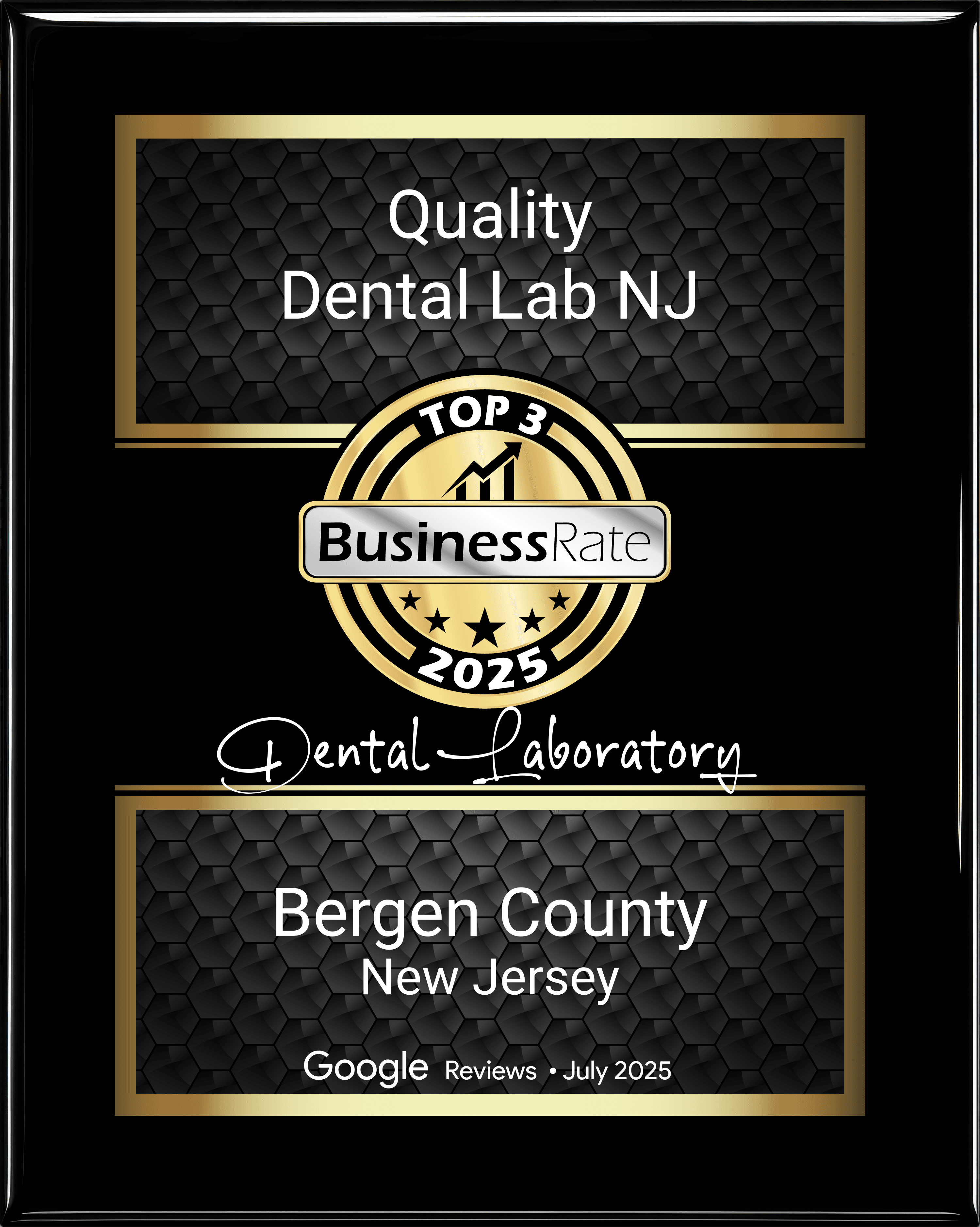 Top 3 dental laboratory recognition